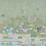 Обои ручная роспись Temple Newsam Mercury Grey варинант исполнения - 1 | Loft Concept в Барнауле