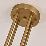 Люстра CANELLE Round Chandelier 8 Modern Brass варинант исполнения - 3 | Loft Concept в Барнауле