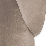 Барный стул вращающийся со спинкой Бежевый Велюр Vendramin Chair варинант исполнения - 3 | Loft Concept в Барнауле