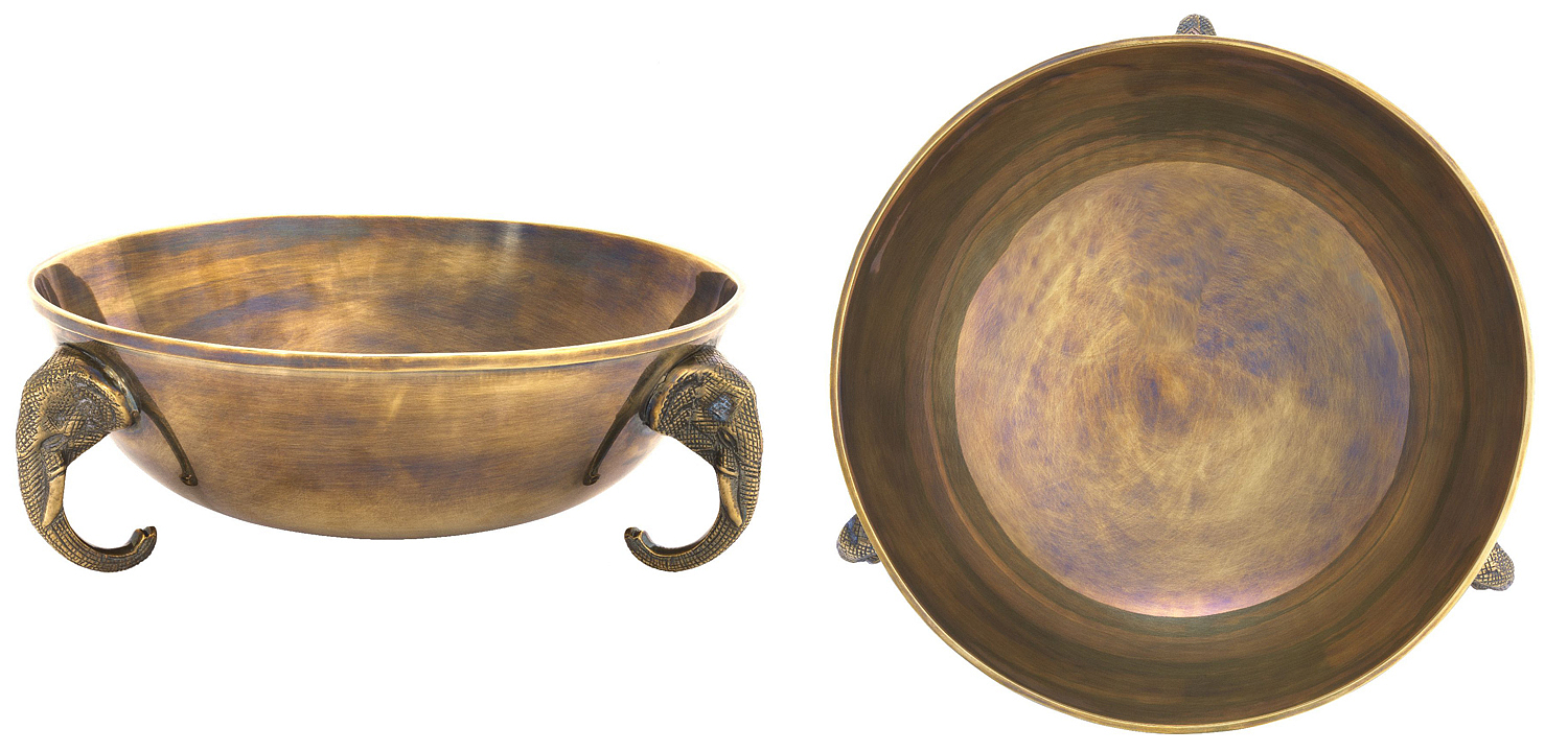 Чаша Eichholtz Bowl Maharaja brass Чаша Eichholtz Bowl Maharaja brass - Loft-Concept в Барнауле