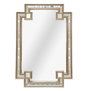 Зеркало Wallace Mirror gold edging