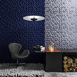 Гипсовая 3D Панель M-45 варинант исполнения - 1 | Loft Concept в Барнауле