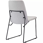 Стул мягкий светло-серый Chair Gray Runners варинант исполнения - 3 | Loft Concept в Барнауле