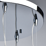 Люстра каскадная с 5-ю разноцветными стеклянными плафонами Kaleido варинант исполнения - 12 | Loft Concept в Барнауле