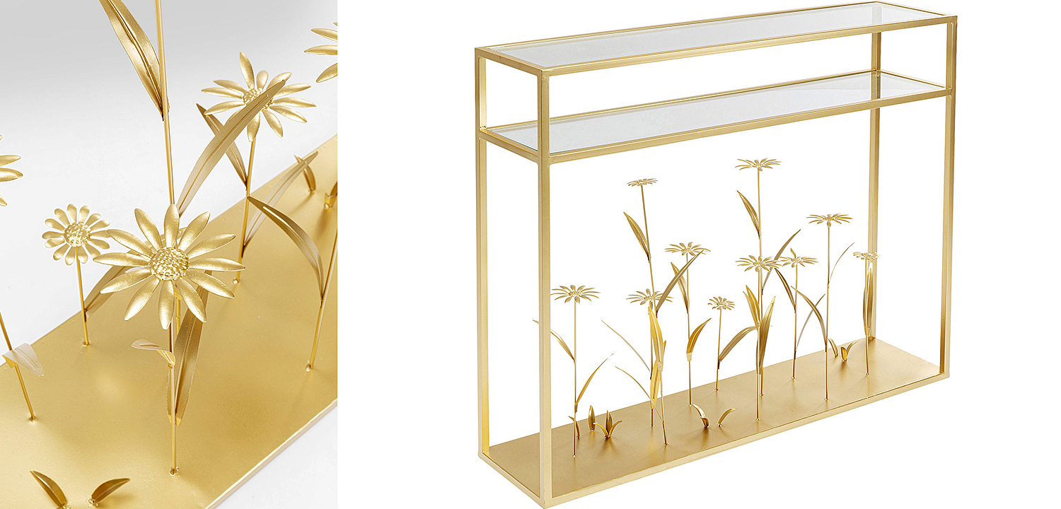 Консоль Golden Flowers Консоль Golden Flowers - Loft-Concept в Барнауле