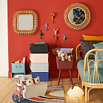 Зеркало из ротанга WICKER MIRROR варинант исполнения - 8 | Loft Concept в Барнауле