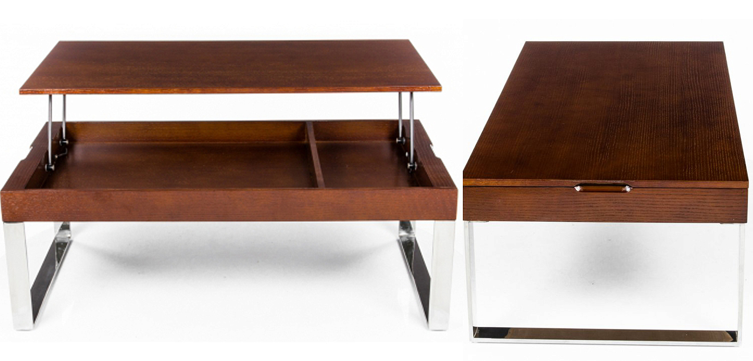 Кофейный стол Annecy Coffee Table brown Кофейный стол Annecy Coffee Table brown - Loft-Concept в Барнауле