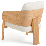 Кресло с каркасом из массива дуба Gallin Chair Boucle варинант исполнения - 4 | Loft Concept в Барнауле