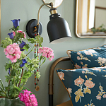 Бра с черным плафоном из металла Roomsy варинант исполнения - 5 | Loft Concept в Барнауле