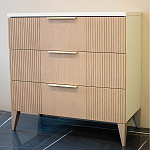 Комод коричневый с 3-мя ящиками на 4-х ножках Harper Line варинант исполнения - 3 | Loft Concept в Барнауле