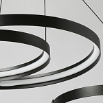 Люстра подвесная светодиодная в виде волнообразной ленты Ribbon Vortex варинант исполнения - 7 | Loft Concept в Барнауле