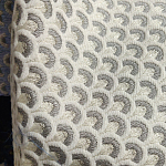 Мебельная ткань Жакард Чешуя бежевый цвет N 1050 варинант исполнения - 1 | Loft Concept в Барнауле