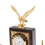 Настольный письменный набор из лемезита и змеевика с декором в виде Орла в подарочной упаковке Successful Leader варинант исполнения - 3 | Loft Concept в Барнауле