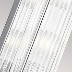  Бра для ванных комнат вертикальное с длинным прозрачным рифленым плафоном Feiss варинант исполнения - 3 | Loft Concept в Барнауле