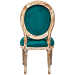 Стул из натурального бука зелёный с цветочным принтом Impressionism in Color варинант исполнения - 2 | Loft Concept в Барнауле