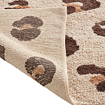 Ковер из хлопка с леопардовым принтом Soft Hugs варинант исполнения - 3 | Loft Concept в Барнауле