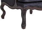Кресло George Grand Armchair black velour варинант исполнения - 5 | Loft Concept в Барнауле