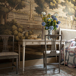 Обои ручная роспись Monuments of Paris Roberts on antique scenic Xuan paper варинант исполнения - 2 | Loft Concept в Барнауле