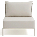 Уличное кресло Alaric Armchair Beige варинант исполнения - 2 | Loft Concept в Барнауле