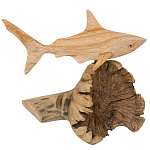 Статуэтка из дерева акула Animals of the World варинант исполнения - 2 | Loft Concept в Барнауле