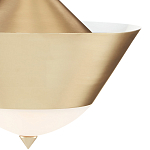 Подвесной светильник светодиодный конусообразный Сone Shaped Gold Pendant варинант исполнения - 1 | Loft Concept в Барнауле