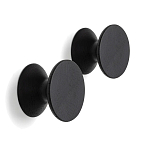 Комплект из 2-х круглых деревянных настенных крючков Bert Wall Hanger варинант исполнения - 3 | Loft Concept в Барнауле