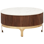 Круглый кофейный стол Sadie Round Coffee Table варинант исполнения - 3 | Loft Concept в Барнауле
