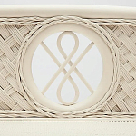 Комод из натурального ротанга Weavella белый варинант исполнения - 2 | Loft Concept в Барнауле