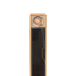 Зажигалка электронная с накладкой из натурального камня Соколиный глаз и с USB проводом для зарядки Stone Lighters варинант исполнения - 3 | Loft Concept в Барнауле