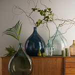 Ваза-бутыль из стекла TRANSPARENT FORMS 56 варинант исполнения - 13 | Loft Concept в Барнауле