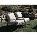 Дизайнерское уличное кресло на металлическом каркасе PHOENIX Armchair варинант исполнения - 13 | Loft Concept в Барнауле