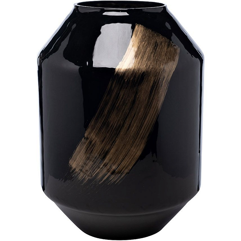 Ваза Adrianna is black with a smear 38 Черный Ваза Adrianna is black with a smear 38 Черный в Барнауле | Loft Concept