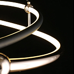 Люстра подвесная светодиодная круглая Dаiana  варинант исполнения - 4 | Loft Concept в Барнауле