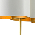 Люстра прямоугольная с белыми цилиндрическими абажурами White Ribbon варинант исполнения - 4 | Loft Concept в Барнауле