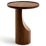 Приставной столик из массива дерева Walnut варинант исполнения - 2 | Loft Concept в Барнауле