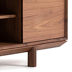 ТВ-тумба из массива ореха Robinett Wooden TV Stand варинант исполнения - 5 | Loft Concept в Барнауле