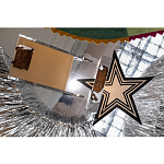 Дизайнерский ковер в виде звезды Poltronova Tappeto Stellina  Navy Blue Grey Rug варинант исполнения - 3 | Loft Concept в Барнауле