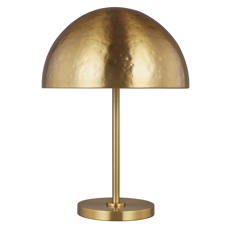 Настольная лампа с полусферическим абажуром золотого цвета Generation Lighting Золотой в Барнауле | Loft Concept 