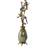 Бронзовый подсвечник Птичий рай Flora варинант исполнения - 3 | Loft Concept в Барнауле