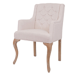 Кресло Mason Classical Armchair beige flax варинант исполнения - 3 | Loft Concept в Барнауле