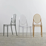 Прозрачный стул с янтарным оттенком LOUIS GHOST CHAIR варинант исполнения - 9 | Loft Concept в Барнауле