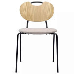 Стул с мягким сиденьем Stool Loft Light Brown варинант исполнения - 1 | Loft Concept в Барнауле