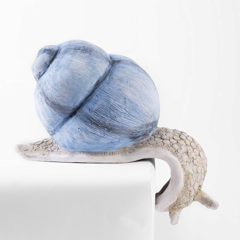 Статуэтка Большая улитка Snail Голубой пастельный Статуэтка Большая улитка Snail Голубой пастельный в Барнауле | Loft Concept