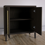 Современный Буфет Primo с 2 дверцами Темный орех варинант исполнения - 3 | Loft Concept в Барнауле