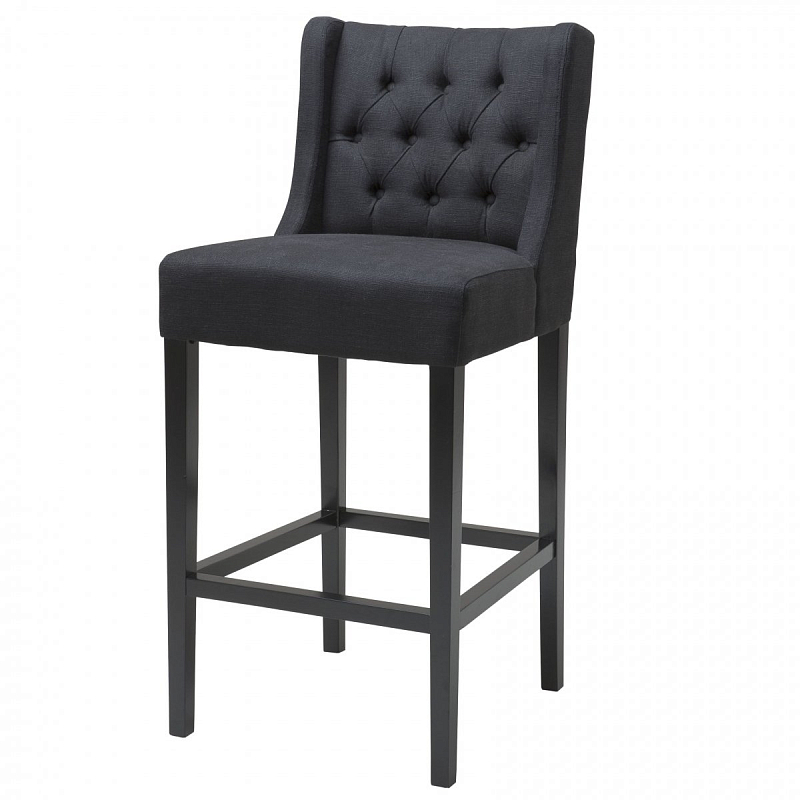 Барный стул Eichholtz Bar Stool Lancaster Черный Барный стул Eichholtz Bar Stool Lancaster Черный в Барнауле | Loft Concept