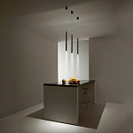 Подвсеной светильник светодиодный металлический цилиндрической формы Высота 30см Trumpet tube варинант исполнения - 5 | Loft Concept в Барнауле