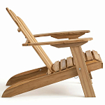 Уличное кресло из массива акации Adirondack Wooden Chair Natural варинант исполнения - 4 | Loft Concept в Барнауле