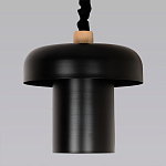 Подвесной светильник с черным металлическим плафоном Capability варинант исполнения - 2 | Loft Concept в Барнауле