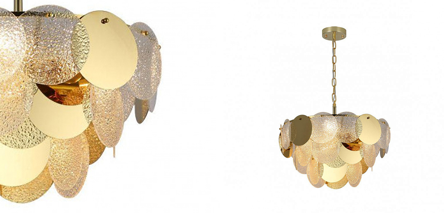 Люстра Gaetano Chandelier gold Люстра Gaetano Chandelier gold - Loft-Concept в Барнауле
