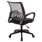 Офисное кресло с основанием из черного пластика Desk chairs Grey варинант исполнения - 2 | Loft Concept в Барнауле